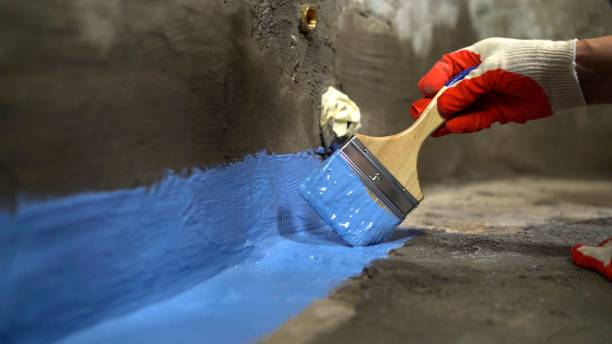 Crawl space vapor barrier installation in Hobbs, IN